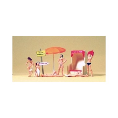 Figurines Baigneurs nudistes