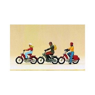 Figurines Vélomotoristes