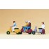 Figurines Motocyclistes Vespa