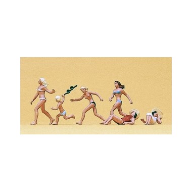 Figurines A la plage