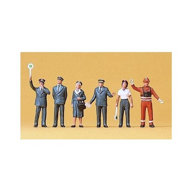 Figurines Personnel de gare allemand