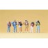Figurines Jeunes voyageurs