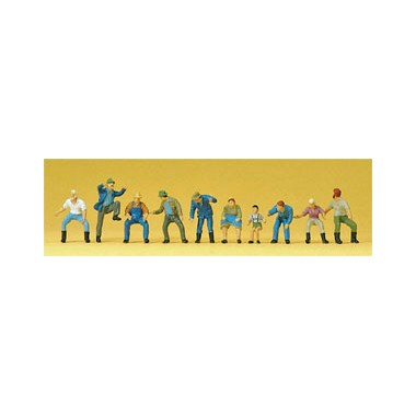 Figurines Conducteurs de Tracteur 