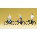 Figurines Jeunes cyclistes