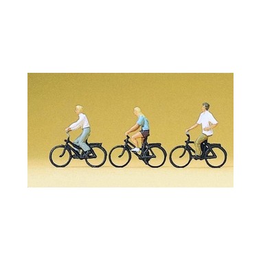Figurines Jeunes cyclistes