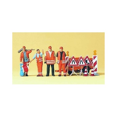 Figurines Ouvriers de travaux publics