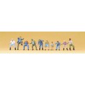 Figurines Passagers pour bus ou train
