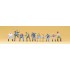 Figurines Passagers pour bus ou train