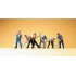 Figurines Cheminots poseurs de rails