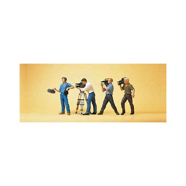 Figurines Equipe de television 