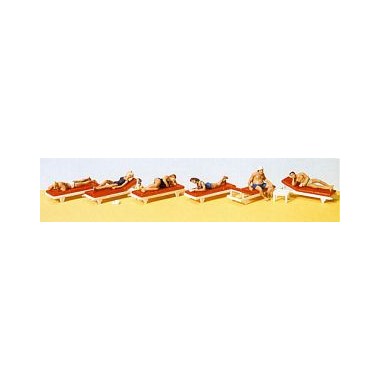 Figurines Bronzette sur canapé
