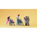Figurines Mères, enfants, grands-parents
