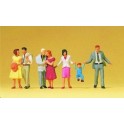 Figurines Couples de promeneurs