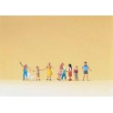 Figurines Enfants jouant