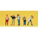 Figurines Touristes Vidéastes 