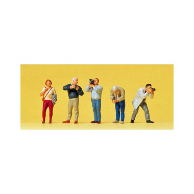 Figurines Touristes Vidéastes 