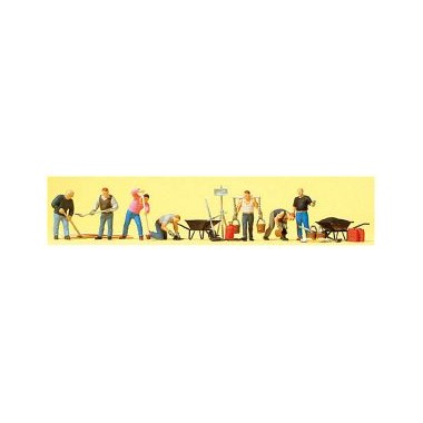 Figurines Ouvriers TP voirie