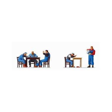 Figurines Pause des cheminots 