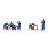 Figurines Pause des cheminots 