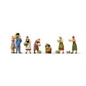 Figurines Les vendanges