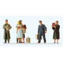 Figurines Voyageurs à l'arrivée