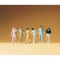 Figurines Passagers marchant