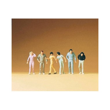 Figurines Passagers marchant