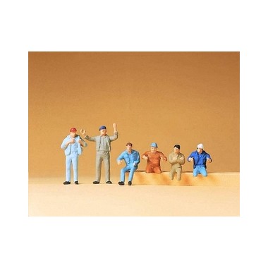 Figurines Camionneurs et conducteurs d'engins