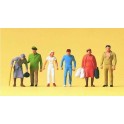 Figurines Passants et policier