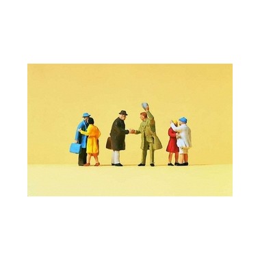 Figurines Scène d'accueil