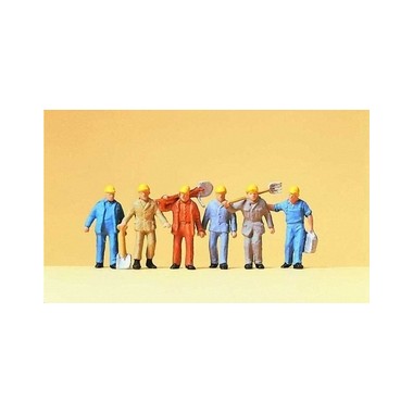 Figurines Ouvriers de voierie
