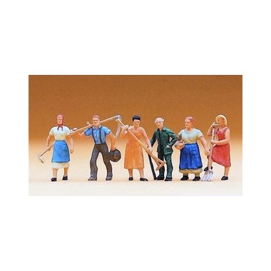 Figurines Travailleurs de ferme