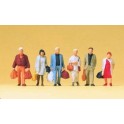 Figurines Voyageurs de chemin de fer