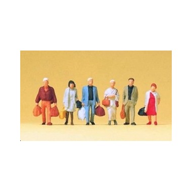 Figurines Voyageurs de chemin de fer