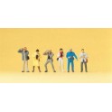 Figurines Spectateurs photographiant