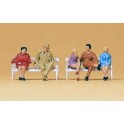 Figurines Personnes assises