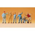 Figurines Chauffeurs debouts