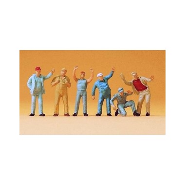 Figurines Chauffeurs debouts