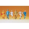 Figurines Dans les escaliers
