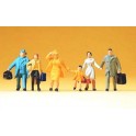 Figurines Voyageurs pressés