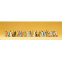 Figurines Passants marchants et debouts