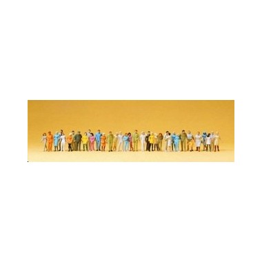 Figurines Passants marchants et debouts