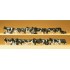 Figurines Vaches blanches et noires