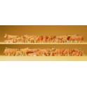 Figurines Vaches marron