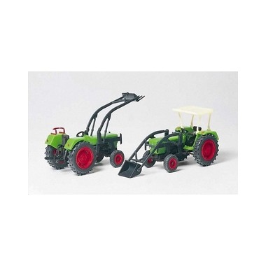 Miniature Tracteurs Deutz D6206, 2 pièces