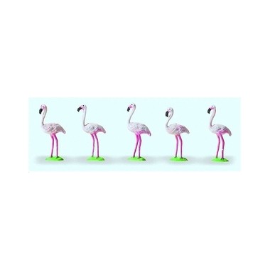 Figurines Flamants roses