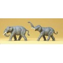 Figurines Elephants du cirque