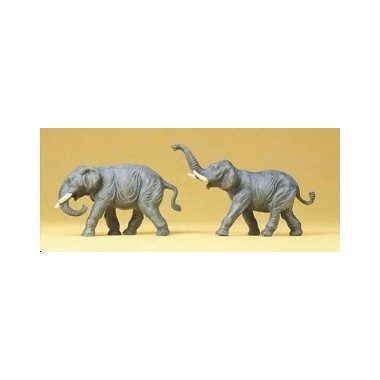 Figurines Elephants du cirque