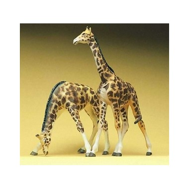 Figurines Girafes du cirque