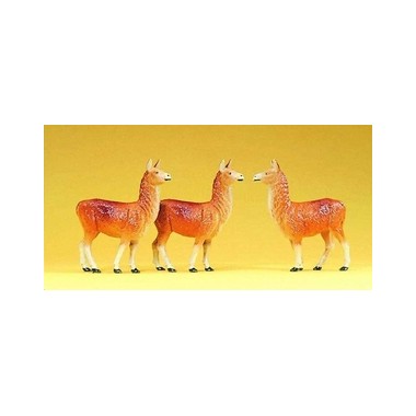 Figurines Lamas du cirque